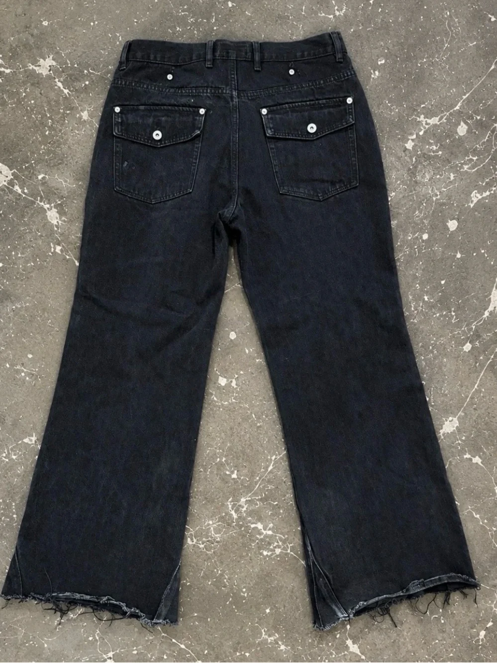 Men's Black Bootcut Jeans - Classic Everyday Style